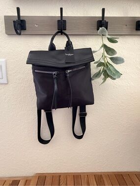 Botkier New York Black Nylon Convertible Backpack